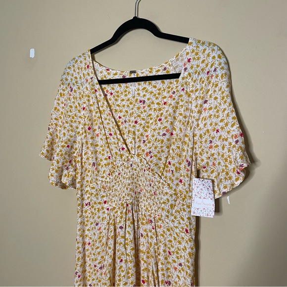 Free People In Full Bloom Smocked Maxi Dress - Picture 9 of 15
